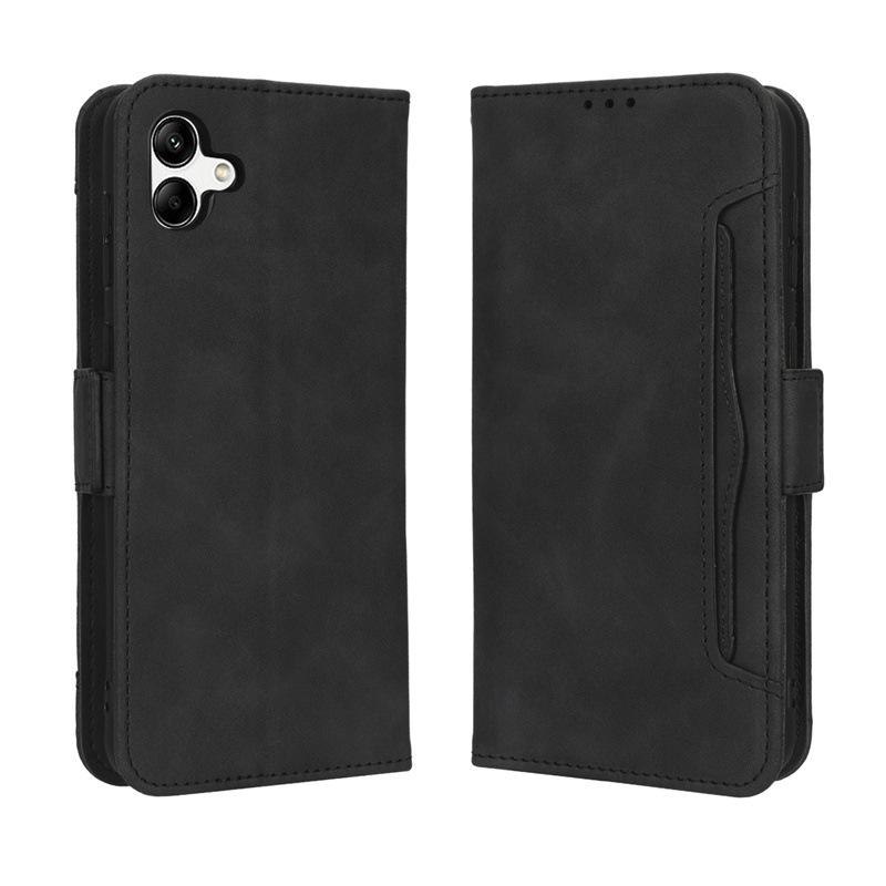 Samsung Galaxy A08 Wallet Case with Card Holder, Leather Kickstand Card Slots Case for Samsung Galaxy A08