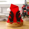 Plush Christmas Hat Polyester Santa Snowman Hat Xmas Cap Xmas Arts Hats  Xmas Gift