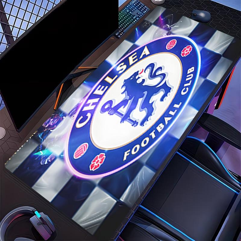 football club F.C Print Mouse Pad, for Keyboard Pad Laptop PC Mat for Office Home Use, Desk Decor, Perfect Birthday Gift for Gamers