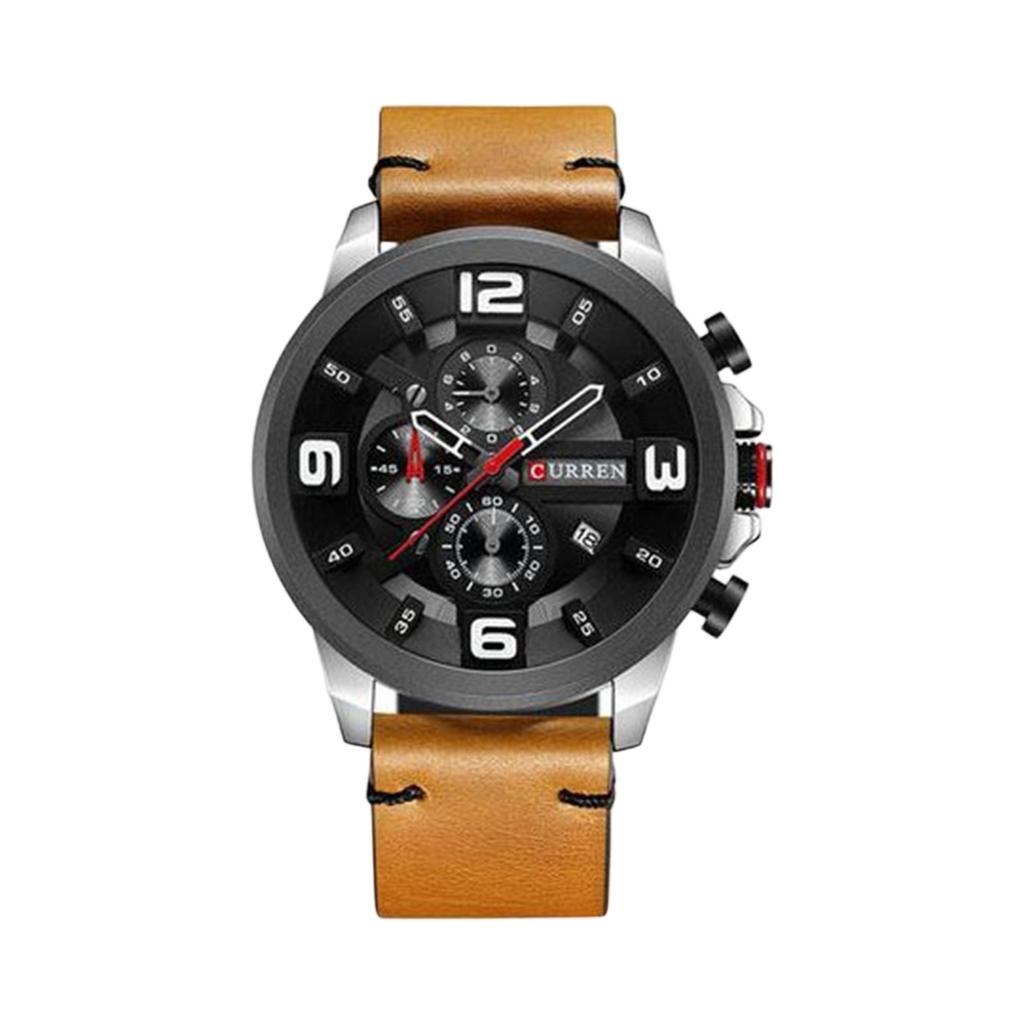 Мужские водонепроницаемые светящиеся наручные часы-будильник для бега