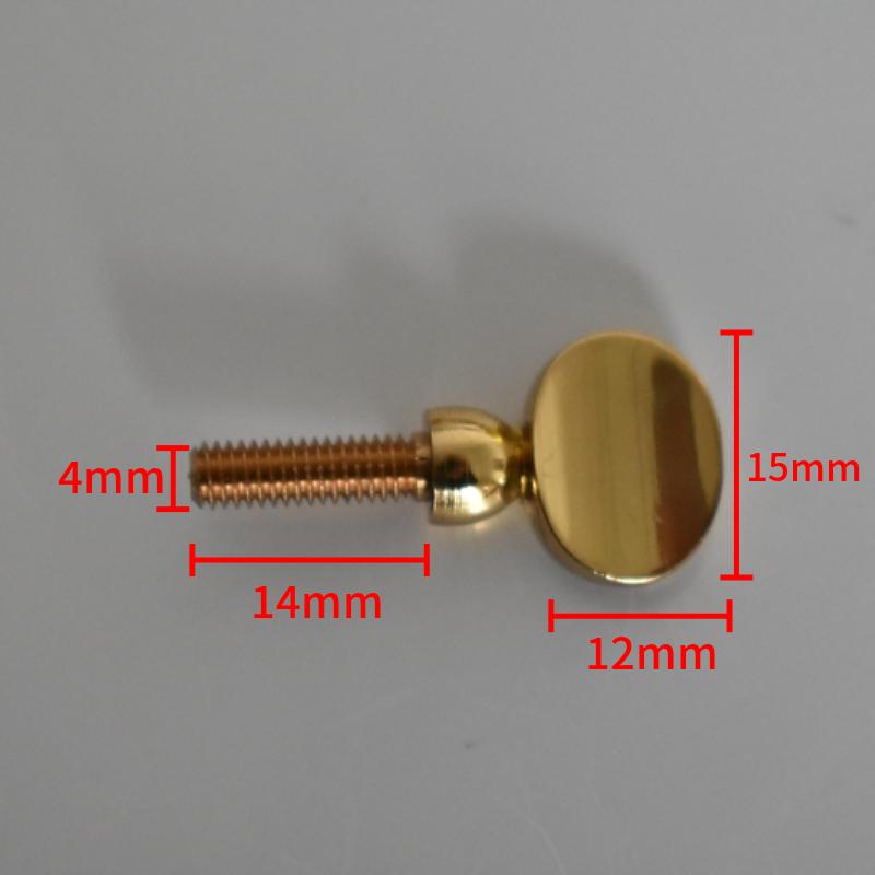 Gold Copper Clarinet Saxophone Sax Neck Tightening Screws Soprano Alto Tenor Woodwind Instrument Parts Pack of 10