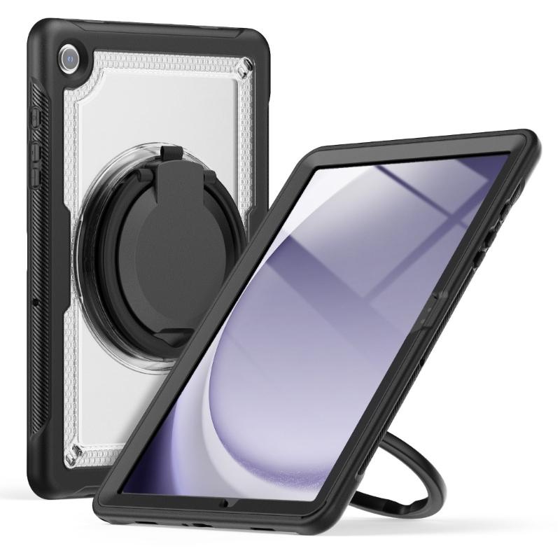 Чехол из ТПУ для Tab A9 Plus 11 дюймов 2023 года с вращающейся на 360 градусов подставкой, многоугловой, мягкий, легкий, защитный