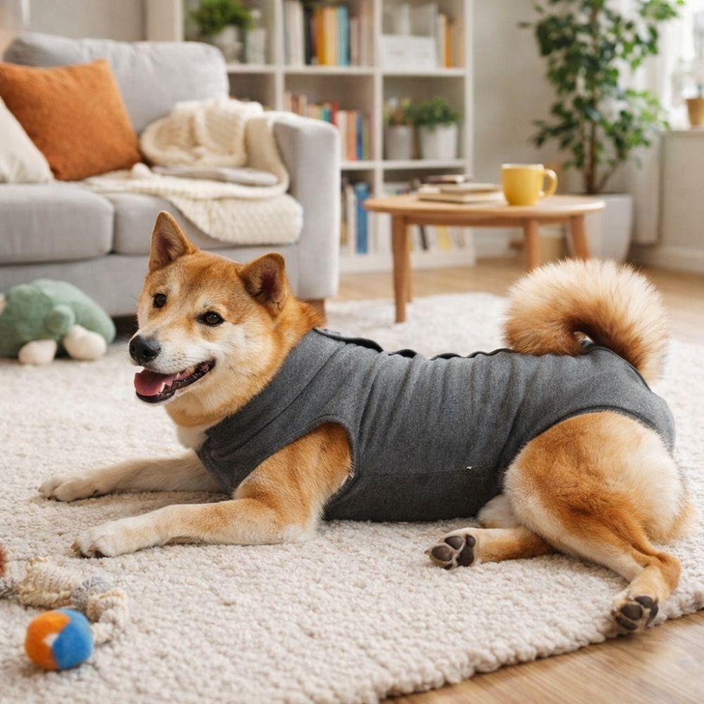 Comfortable Dog Sterilization Suit Elastic Cat Jumpsuit Cat Weaning Suit Travel Use