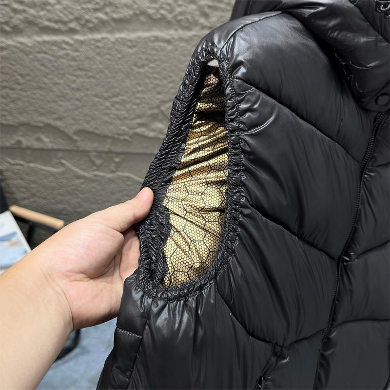 Зимние парки без рукавов для мужчин, топы с капюшоном, куртка больших размеров, повседневный толстый теплый черный жилет для мужчин, верхняя одежда