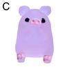 Mini Luminous Pig Cute Internet Celebrity Pink Pig Diy Pendant Doll Jewelry Keychain Decorations Console Center Handmade Ca O7N7