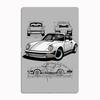 Винтажный Мой рисунок Классического немецкого гоночного купе Металлический постер Знак Клубный Заказной Настенный Жестяной знак Декор комнаты Домашний декор