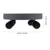 Thickened Plastic Plant Tray Rolling Planter Tray Trolley Wheels Indoor Outdoor Flower Pot Base Smooth Castors Garden Plant