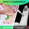 Nail Art Finger Holder Plastic Manicure Stand with Wide Base Stable Finger Support for Gel Acrylic Nail Application