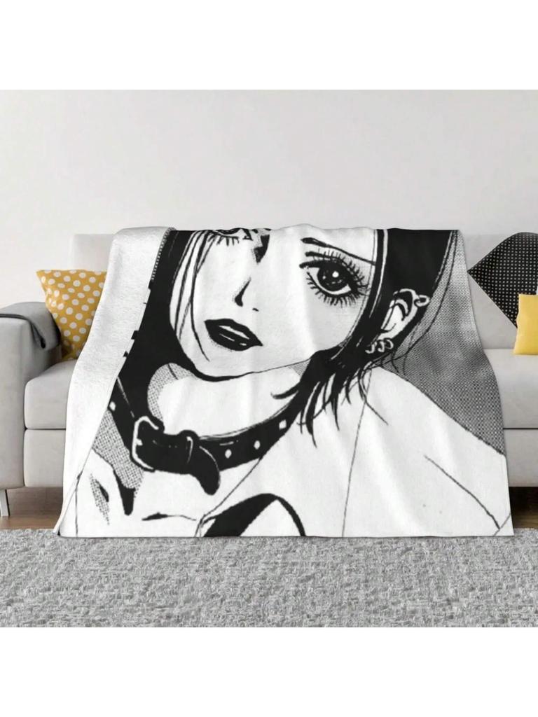 Hey Nana Osaki Blankets Ai Yazawa Anime Manga Fuzzy Vintage Soft Throw Blankets For Bedspread Textile Decor