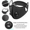 Balaclava Masks Face Mask with Respirator for Men Women Dustproof Filter Biker Mouth Mask Reusable Sport Mask