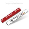 CRB1 3D Metal Car Logo Stickers Side Fender Tail Trunk Styling Accessories For Mercedes Benz AMG W204 W205 W203 W211 W212 W213 W201