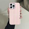 Ins Корейский вертикальный полосатый чехол для iPhone17promax Apple 16/15/14/13/12/11