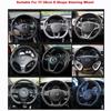Углеродное волокно + кожа D-образный чехол на руль автомобиля для Chery Exeed VX 2022 LX-2022 TXL-2022 Автоаксессуары