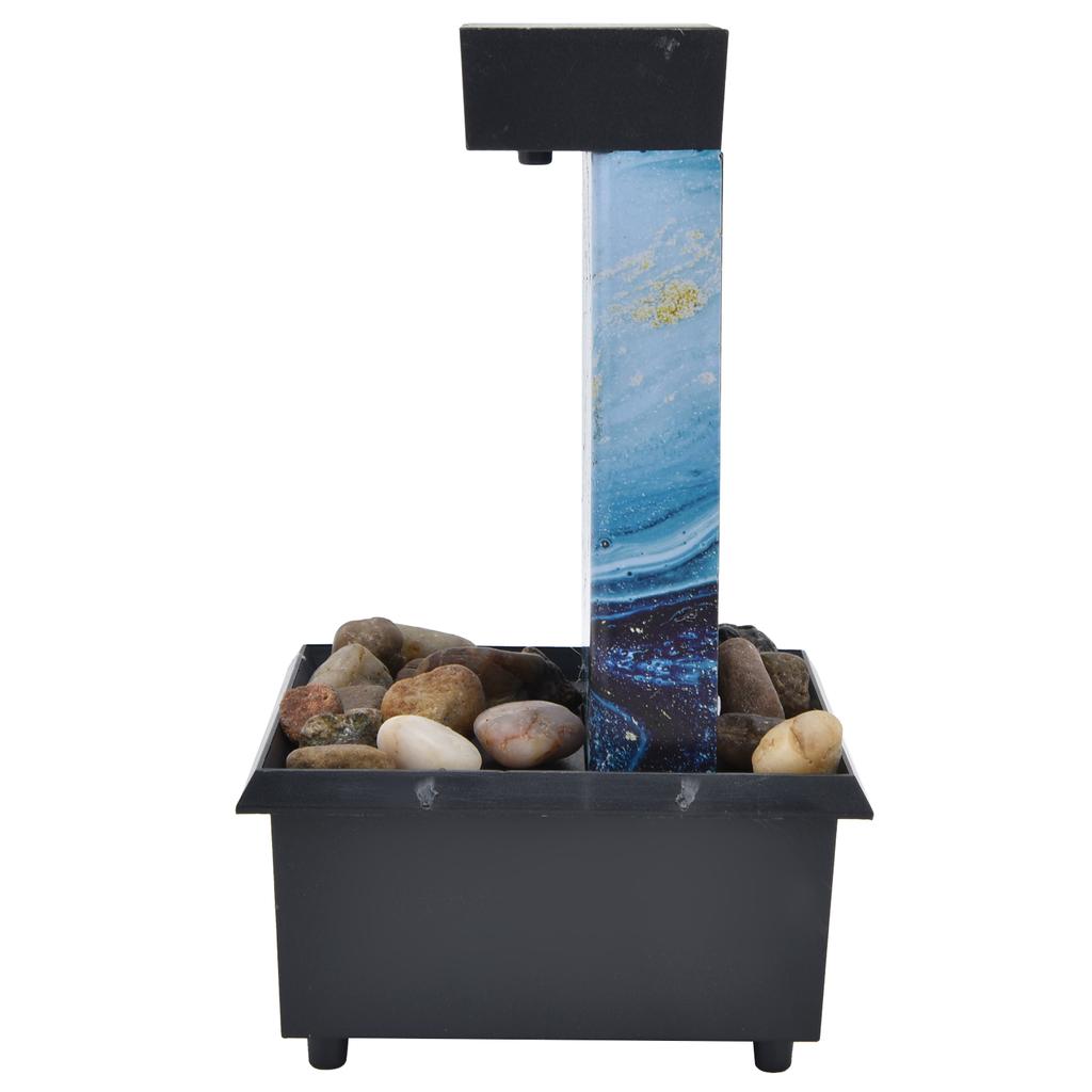 3 В USB мраморный фонтан украшения светодиодный настольный фонтан с камнями для домашнего офиса стол