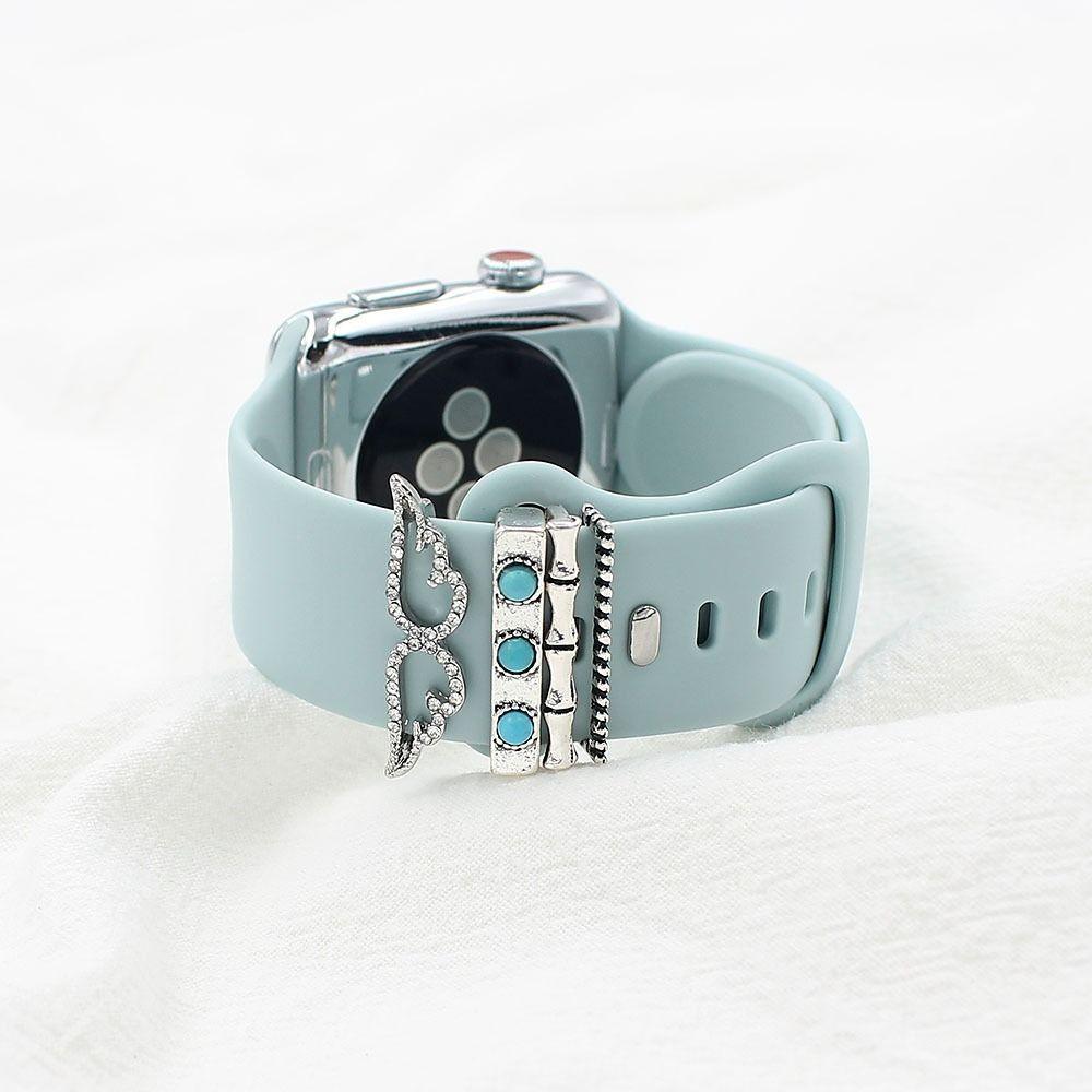 Metal Brooch Bracelet Wristbelt Charms Strap Accessories Watch Band Ornament Decorative Ring