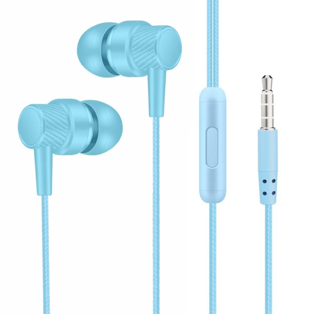 3.5mm In-ear Headphones in Ear Wired Headset Portable Music Earphones