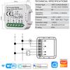 Tuya Умный WiFi Zigbee Модуль переключателя штор для подключенных рольставен и моторов жалюзи Приложение Smart Life Работает с Alexa Google Home