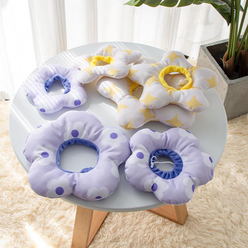 Adjustable Soft Anti-Lick Elizabethan Collar for Cats and Dogs - Anti-Fouling, Sterilization Protective Collar