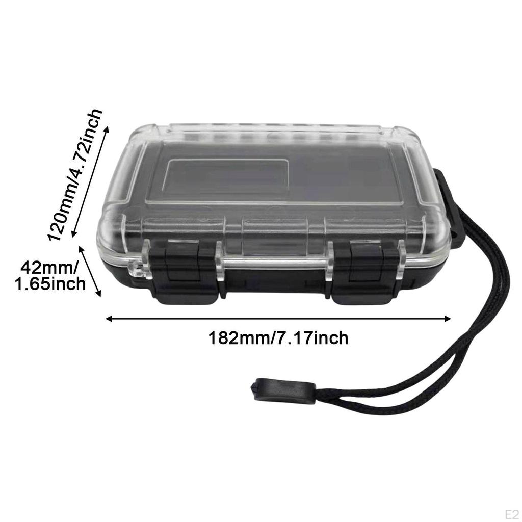 Водонепроницаемый футляр для хранения, герметичный контейнер для переноски, портативный, практичный