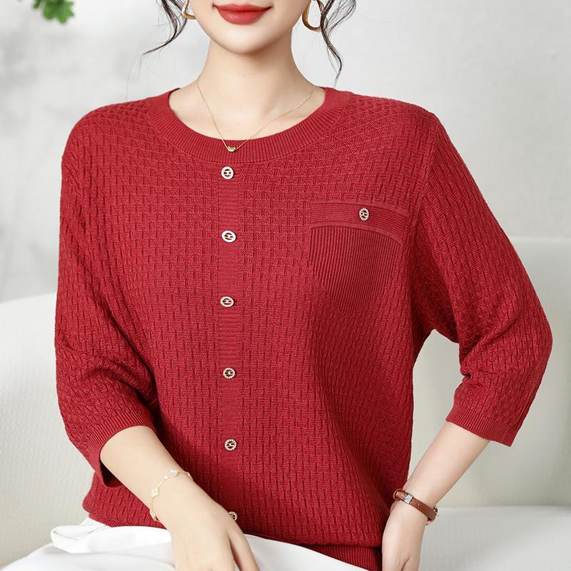 QingHe Cashmere Женский свитер из 30% кашемира - Мягкий и теплый пуловер из смесовой шерсти