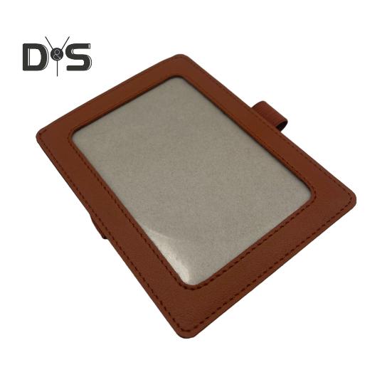 Car Picture Frame Faux Leather Vehicle Sun Visor Photo Holder for Car Display Your Photographs Both Vertically And Horizontally