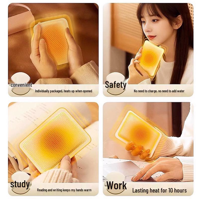 Cute Cartoon Self-Heating Hand Warmer: Constant Temperature Winter Warmth for Students