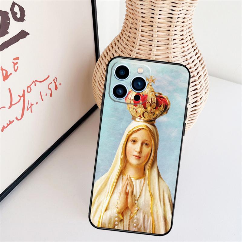 Чехол для телефона с изображением Девы Гваделупской Девы Марии Для iPhone 17 Pro Max 14 13 12 11 15 16 Pro Max mini 15 16 Plus 16e Задняя крышка