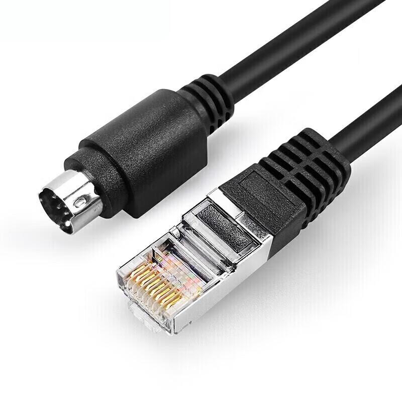 Кабель управления камерой Xun Er Wei RJ45 на VISCA DIN8, 15 м (Китайская версия)