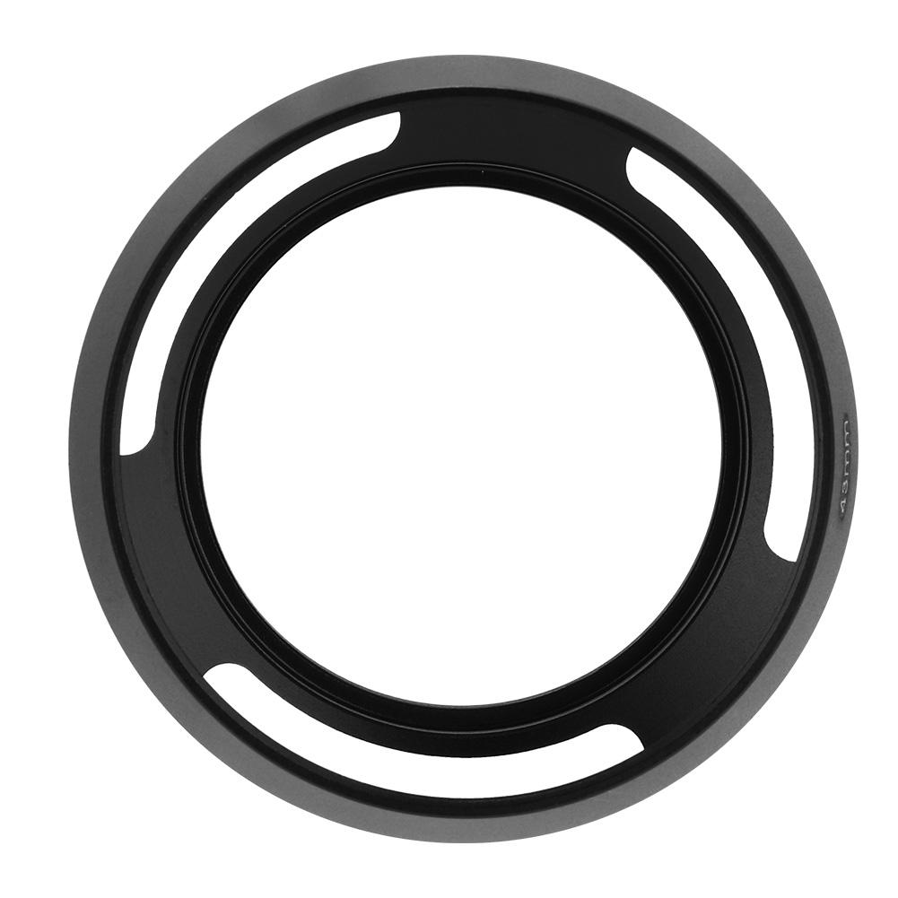 Универсальный алюминиевый сплав полый объектив камеры бленда солнцезащитный козырек протектор