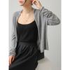 Весенние и осенние свободные вязаные кардиганы с длинным рукавом женские свитера модные тонкие повседневные женские кардиганы топы однотонные элегантные тонкие женские трикотажные изделия 3109