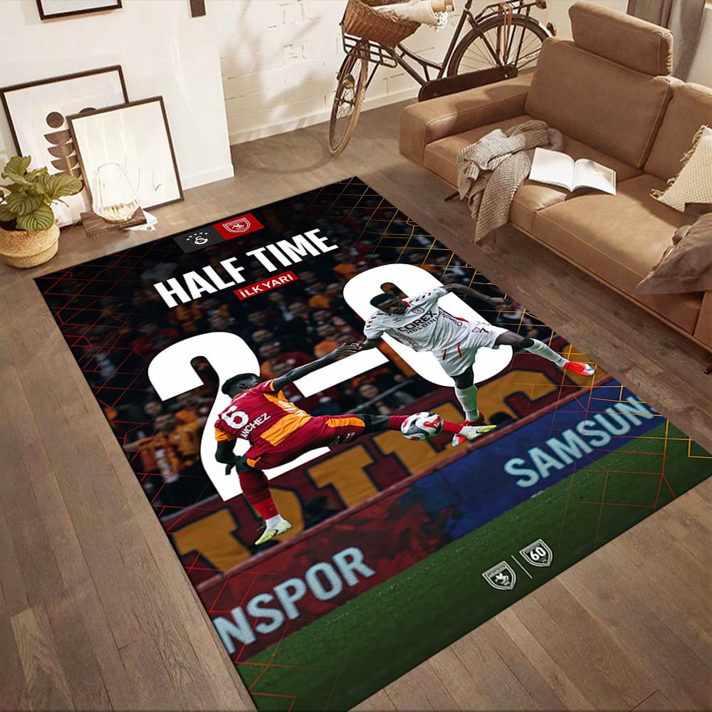 Galatasaray 176 Carpet Suitable for Decorate room Dormitory Dining Room Outdoor Anti-slip Rug Anime Office Decor