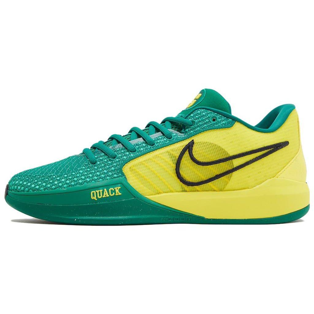 Nike Sabrina 1 Oregon Ducks Women Sneakers Green Malachite Black FQ3381-300