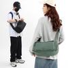 Women's Large Capacity Shoulder Bag Men's Sports Crossbody Bag Light Solid Color Mountaineering Dumpling Bag