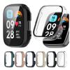 ПК + стеклянный защитный чехол для Redmi Watch 3 Active/Lite, полноэкранный защитный чехол-бампер