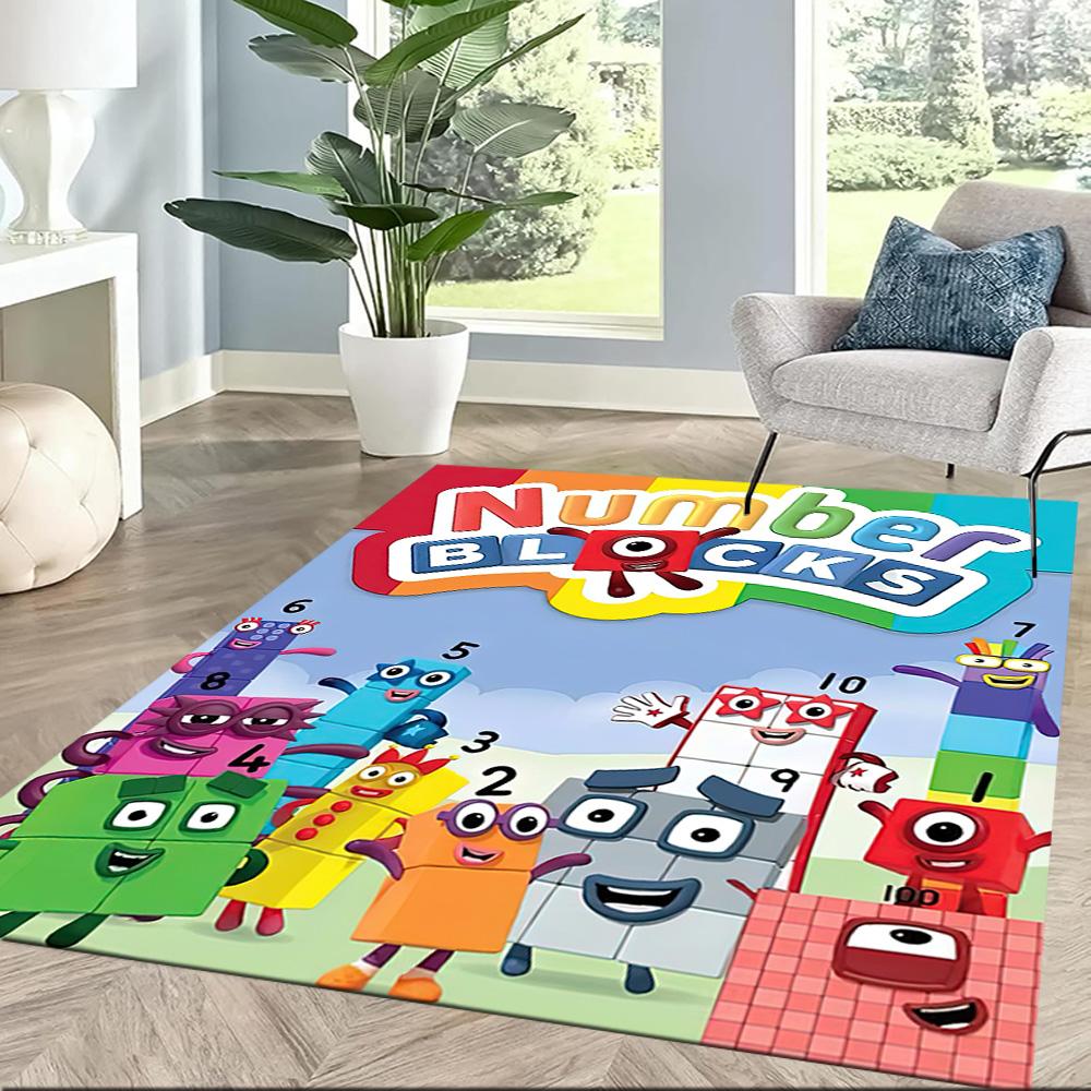 Numberblocks Floor Rug Office Rug Perfect For Playrooms Living Rooms Dining Room Game Room Antislip Rug Office Home Decor Gift For Festivals