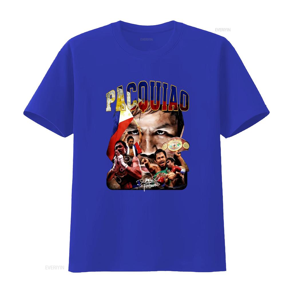 Unisexny Pacquiao T Shirt 15D73 for Friend All Size S 4XL vintage Washed graphic Breathable Casual Slightly Versatile