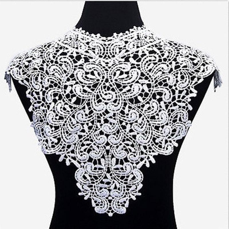 Кружевной ворот, декор для платья