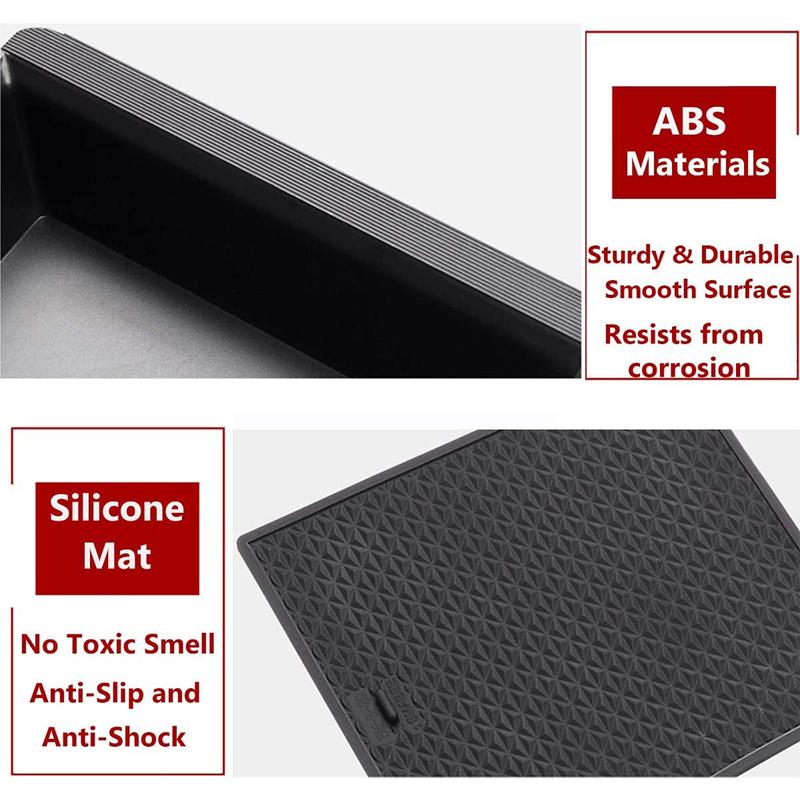 Для BMW 3 серии G20 G21 4 серии G22 Центральный подлокотник Ящик для хранения Центральная консоль Флокированный органайзер Аксессуары