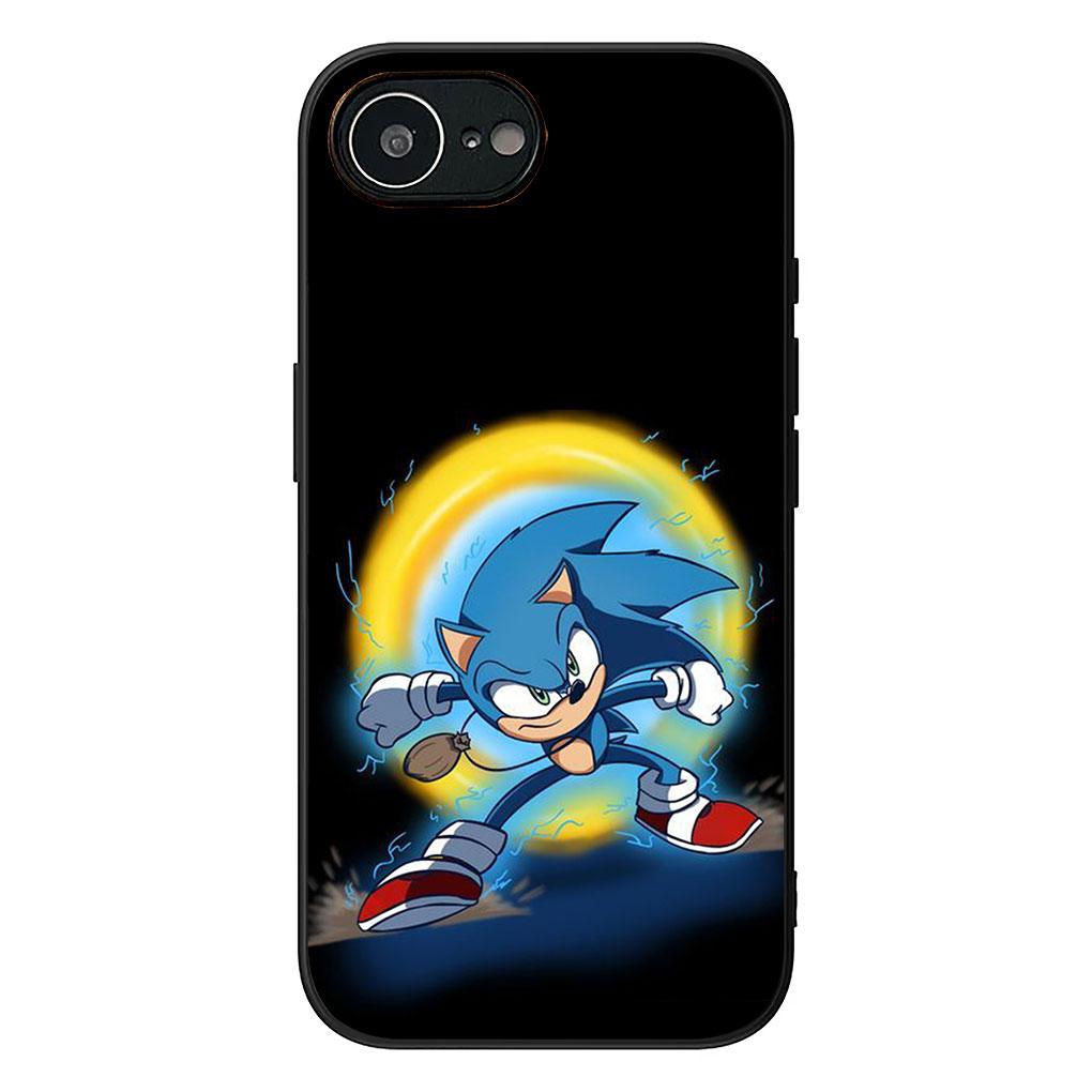 Phone Cover for Samsung Galaxy S25 S24 S23 FE Plus Ultra S7 Edge A16 A15 5G s25+ Casing Flexible Case S-Sonics Hedgehog