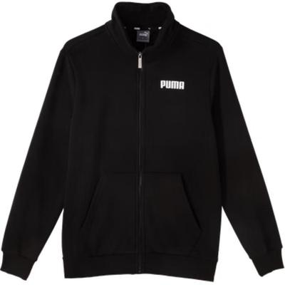 Teamfinal Letter Fashion Удобная теплая флисовая куртка на молнии для мужчин, черная 688463-01