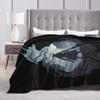 Bloodborne Video Game Blanket Velvet Textile Decor  Multi-function Lightweight Thin Throw Blankets for Sofa Car Bedspread