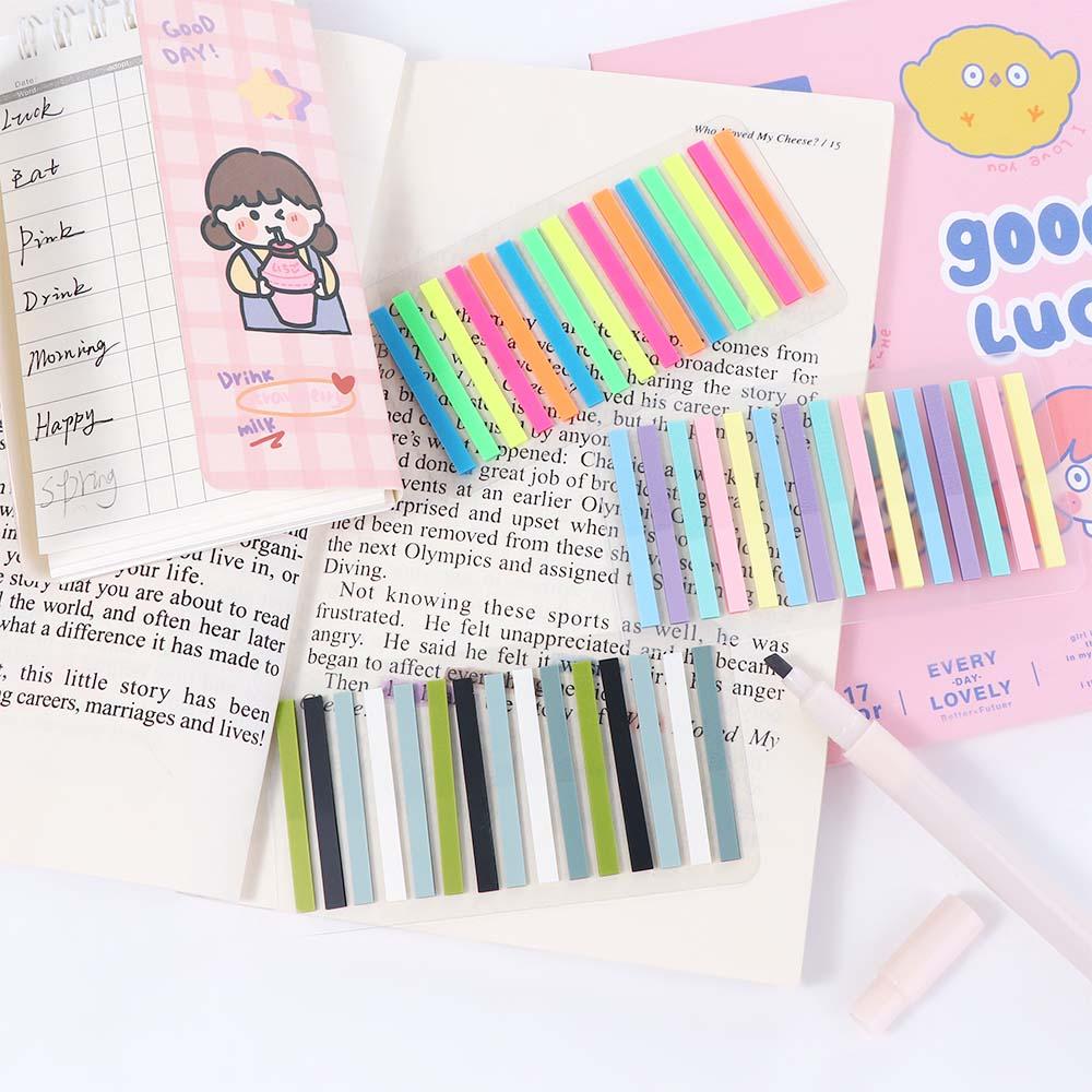 Reading Aid Transparent Index Tabs Flags Reading Highlight Sticker Stickers Index Sticky Notes