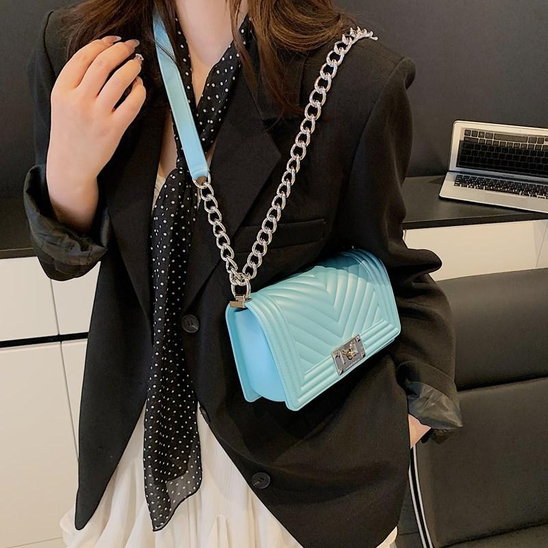 Модная высококлассная сумка через плечо, летняя ромбовидная ретро-сумка на цепочке, универсальная сумка-мессенджер