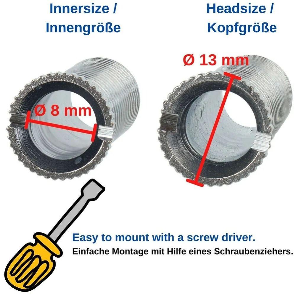 5pcs 35mm 45mm Size Drain Fastener Bolt Replacement Strainer Connectors For Kitchen Sink