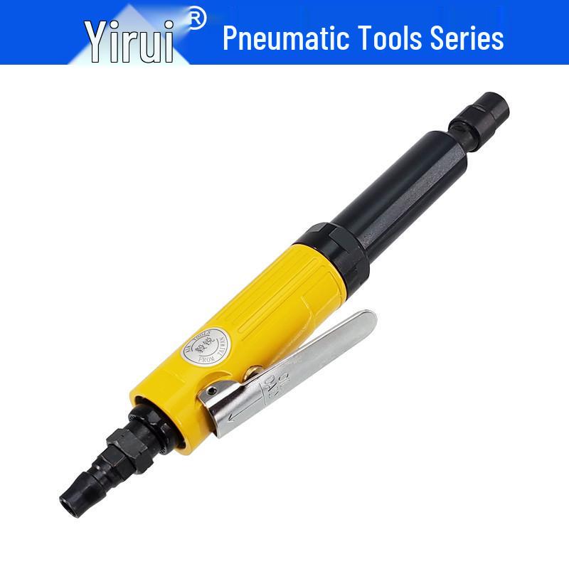 Пневматическая шлифмашинка Yirui R-7032L удлиненная - Машина для шлифовки 6 мм, шлифовки 3 мм и полировки