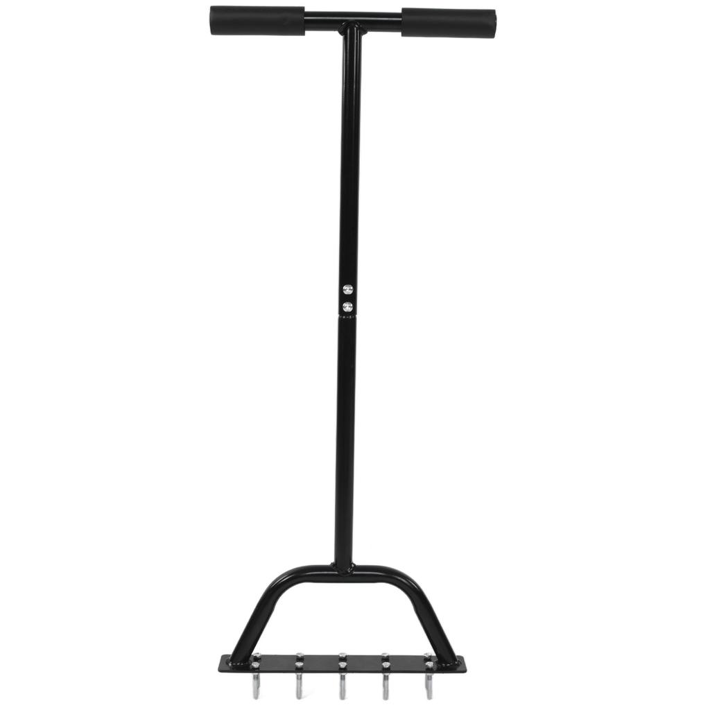 Ручной аэратор Аэратор для газона Углеродистая сталь Прочный Эффект рыхления почвы Утолщенная Расширенная педаль Сад