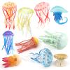 Simulation Of Marine Seabed Creatures Static Jellyfish Soft Glue Jellyfish Model Desktop Static Ornaments Toys