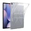 For Samsung Galaxy Tab S10 FE+ Clear Case Kickstand Shockproof TPU+PC Tablet Cover with Pen Slot