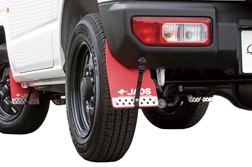 JAOS Mudguard III Rear Set Red Jimny JB64 Series B621513R
