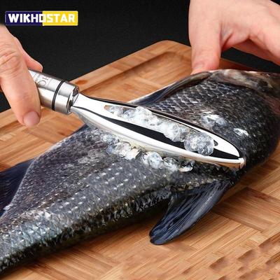Рыбья чешуя из нержавеющей стали, скребковые терки, быстрое удаление, очиститель для очистки рыбы, скребок для чистки рыбных костей, пинцет
